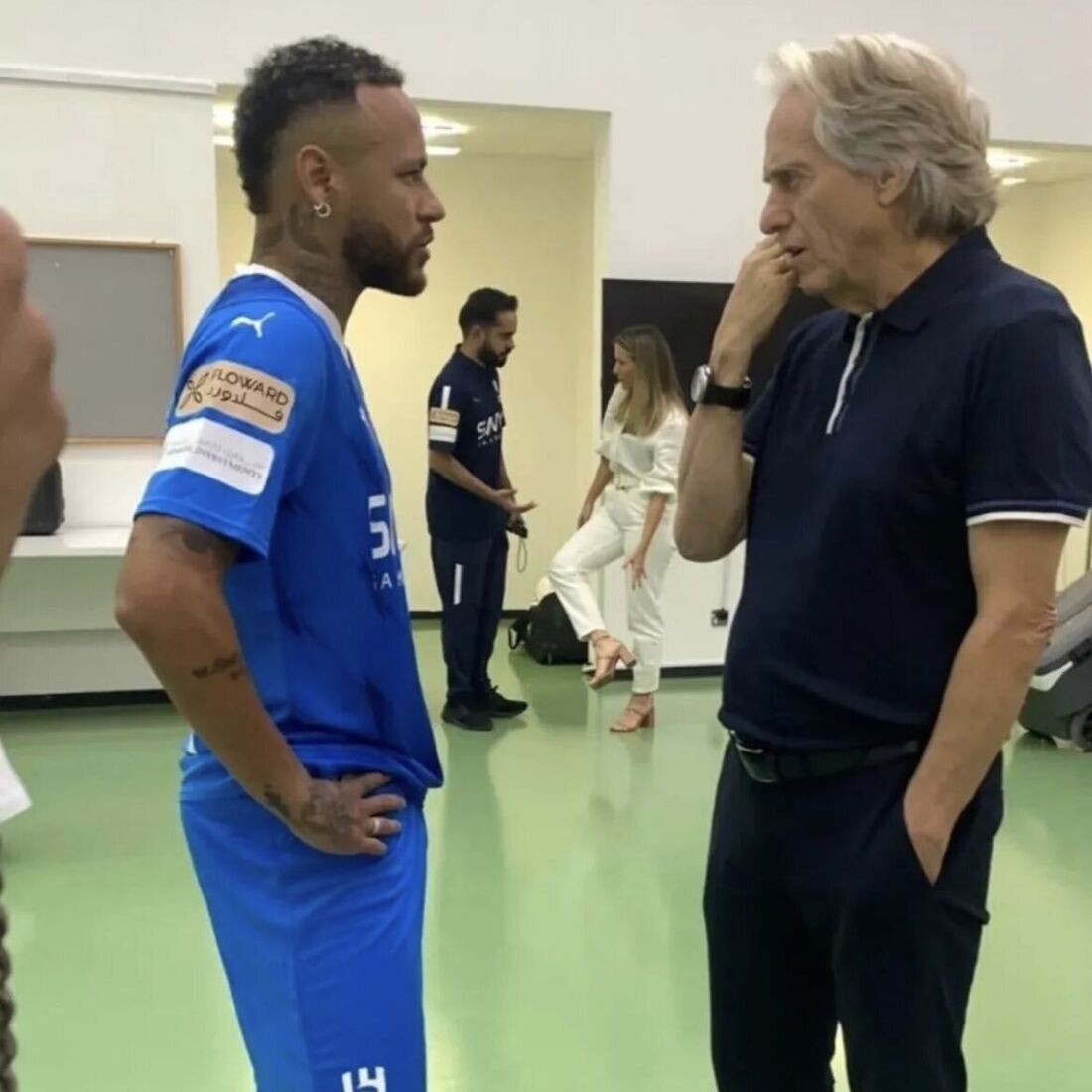 Neymar, Jorge Jesus