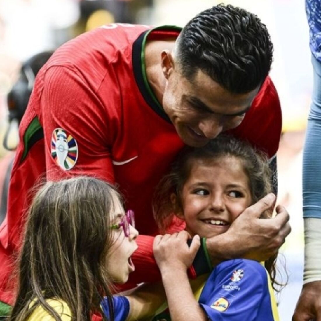 Cristiano Ronaldo e menina, Diana Graça