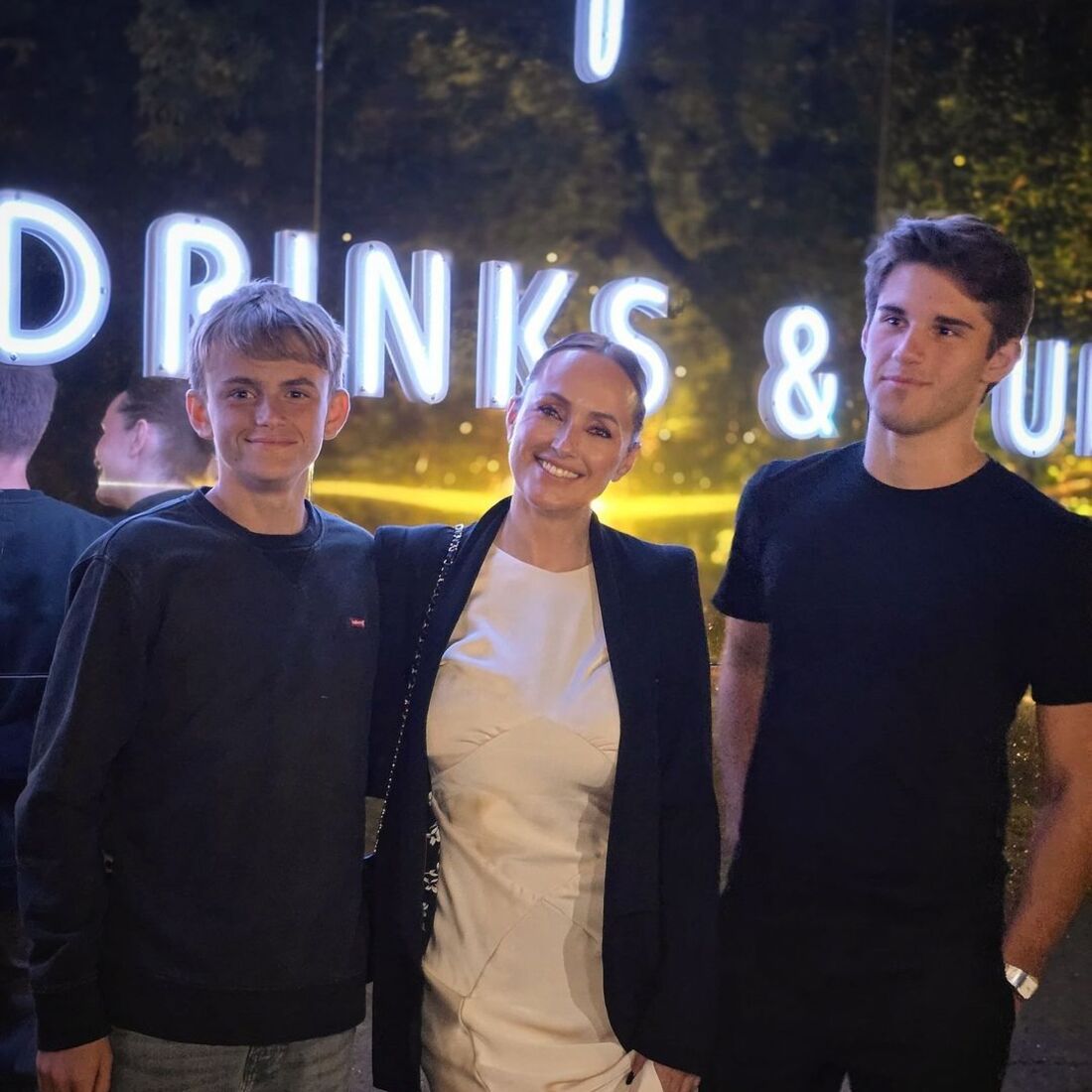 Marisa Cruz e filhos