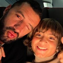 Simão Sabrosa e filho
