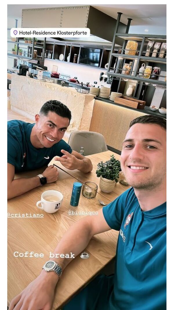 Diogo Dalot, Cristiano Ronaldo