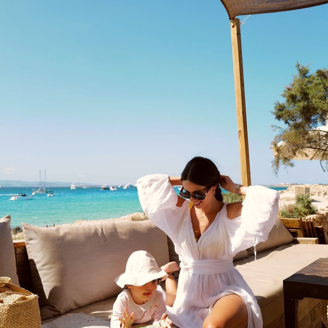 Catarina Gouveia e filha