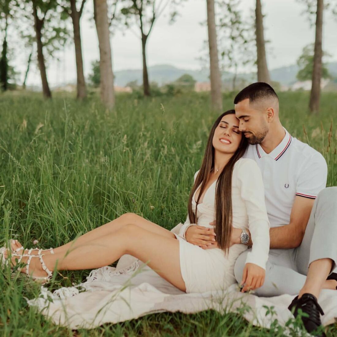 Diogo Costa e mulher