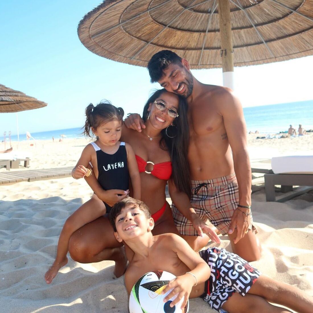 Ricardo Esgaio, Mara Alexandra e filhos