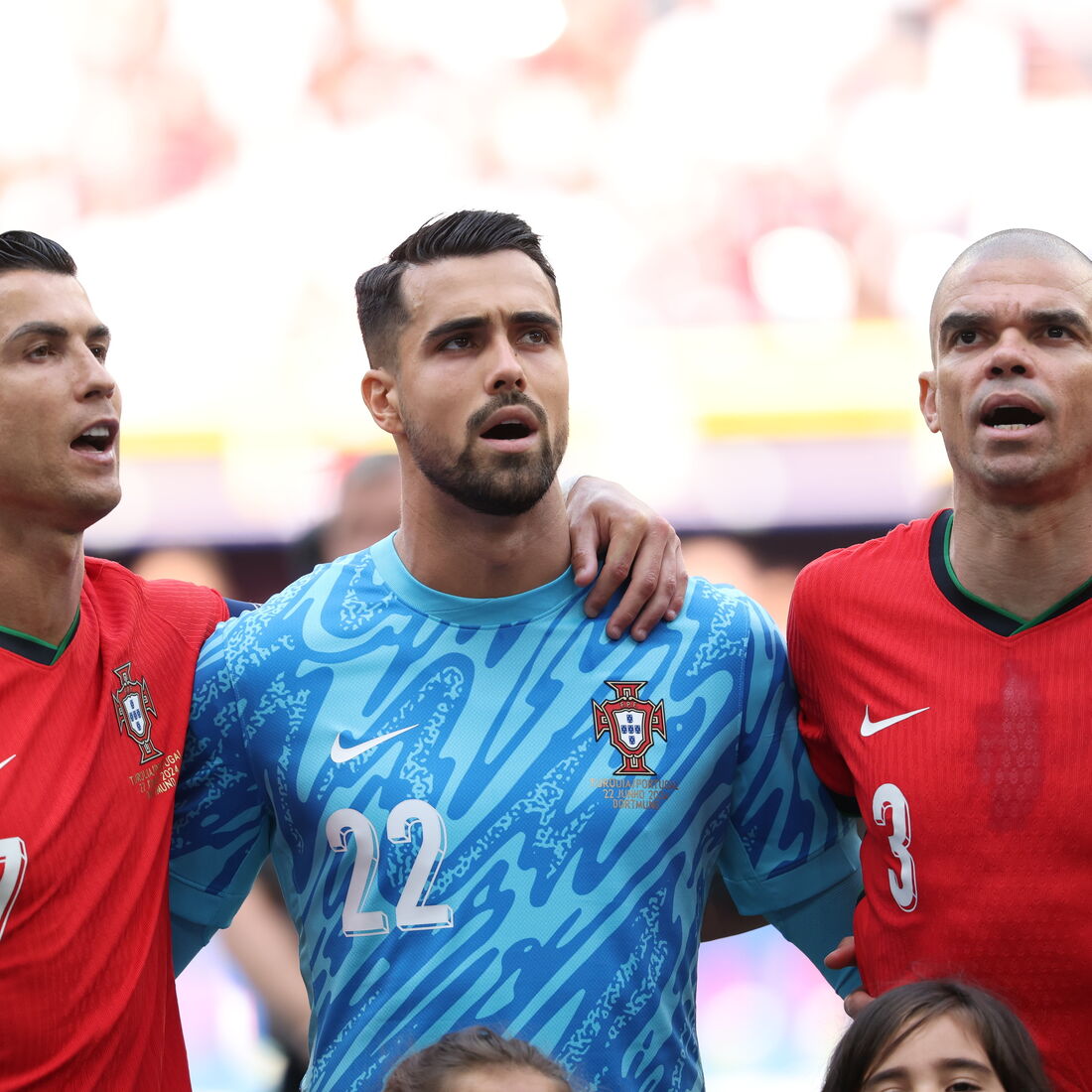 Cristiano Ronaldo, Diogo Costa, Pepe