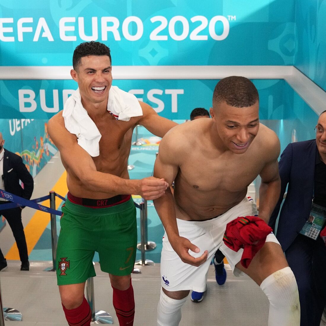 Cristiano Ronaldo, Kylian Mbappé