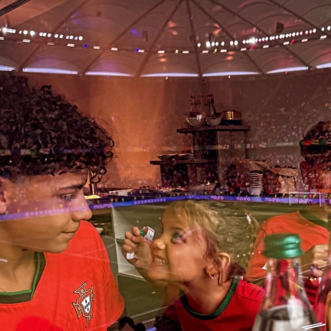 Cristianinho e filha da Katia Aveiro