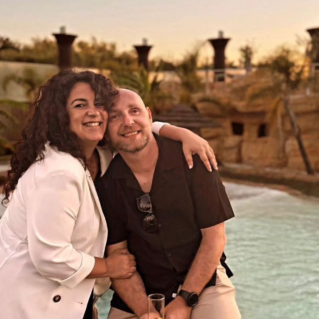 Xana Carvalho e João Ferreira (marido)