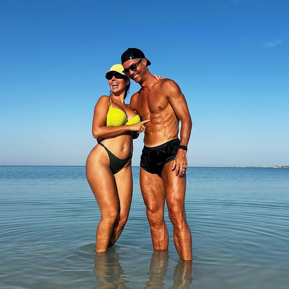 Cristiano Ronaldo, Georgina Rodríguez férias