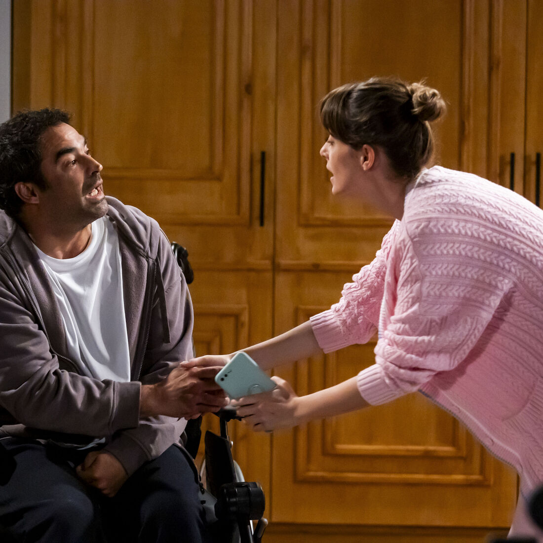 'A Promessa': Laura e Miguel