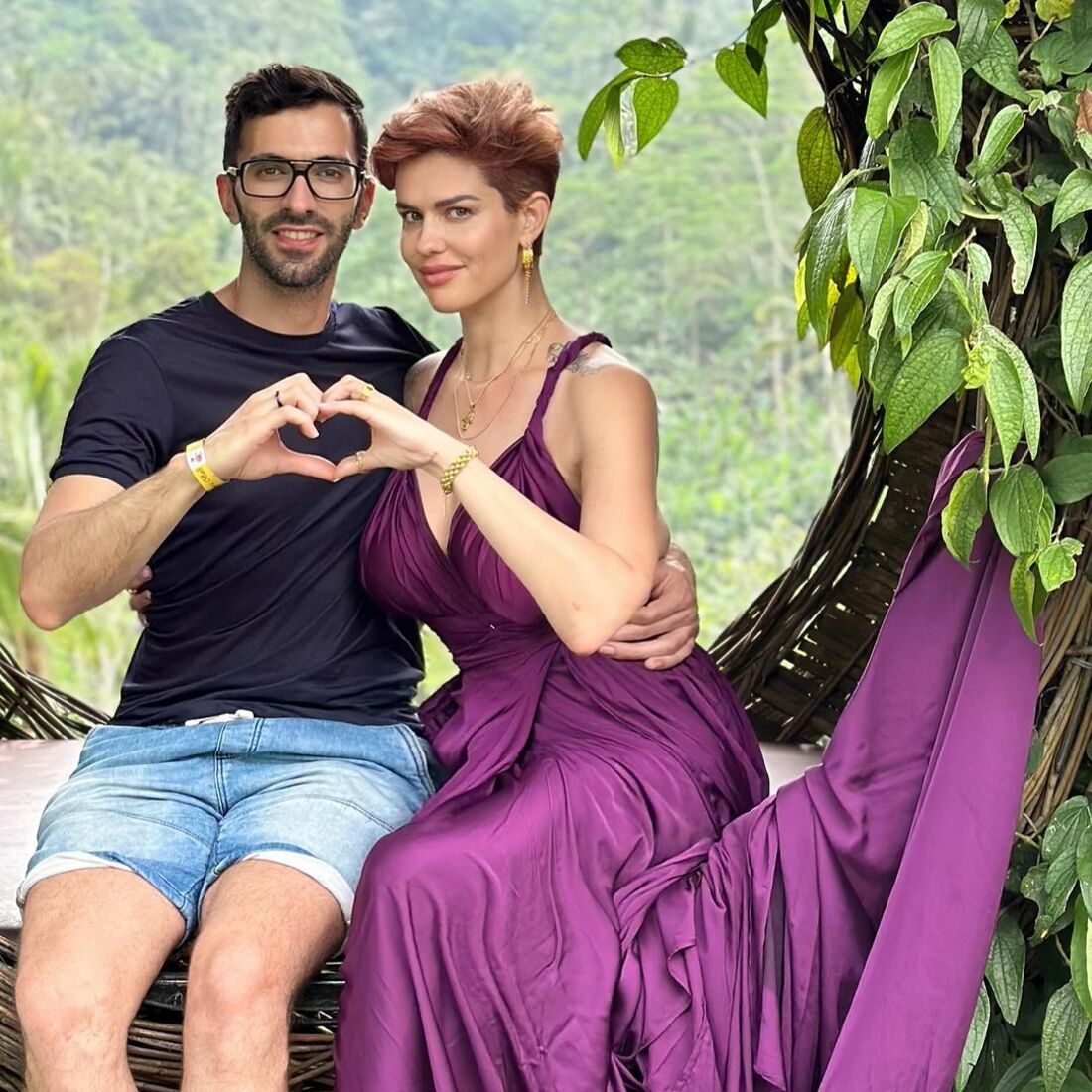 Ana Barbosa e marido