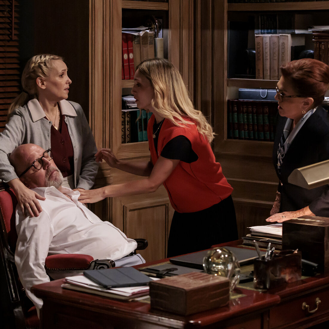 'A Promessa': Sofia Alves, José Wallenein, Paula Magalhães, Rita Ribeiro