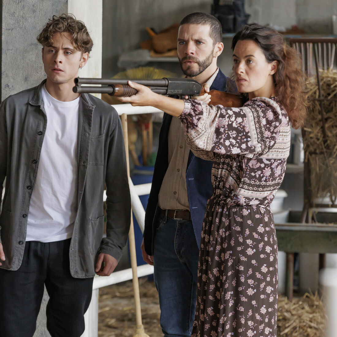 'Senhora do Mar': Diogo Fernandes, Mariana Pacheco, Tomás Alves