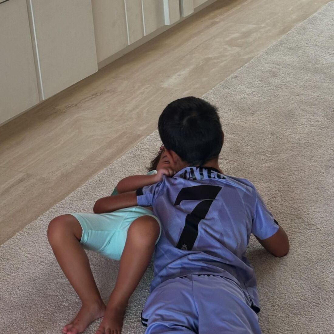 filhos Cristiano Ronaldo e Georgina Rodríguez