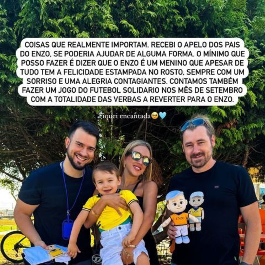 Bárbara Parada, Francisco Monteiro, Associação Enzo