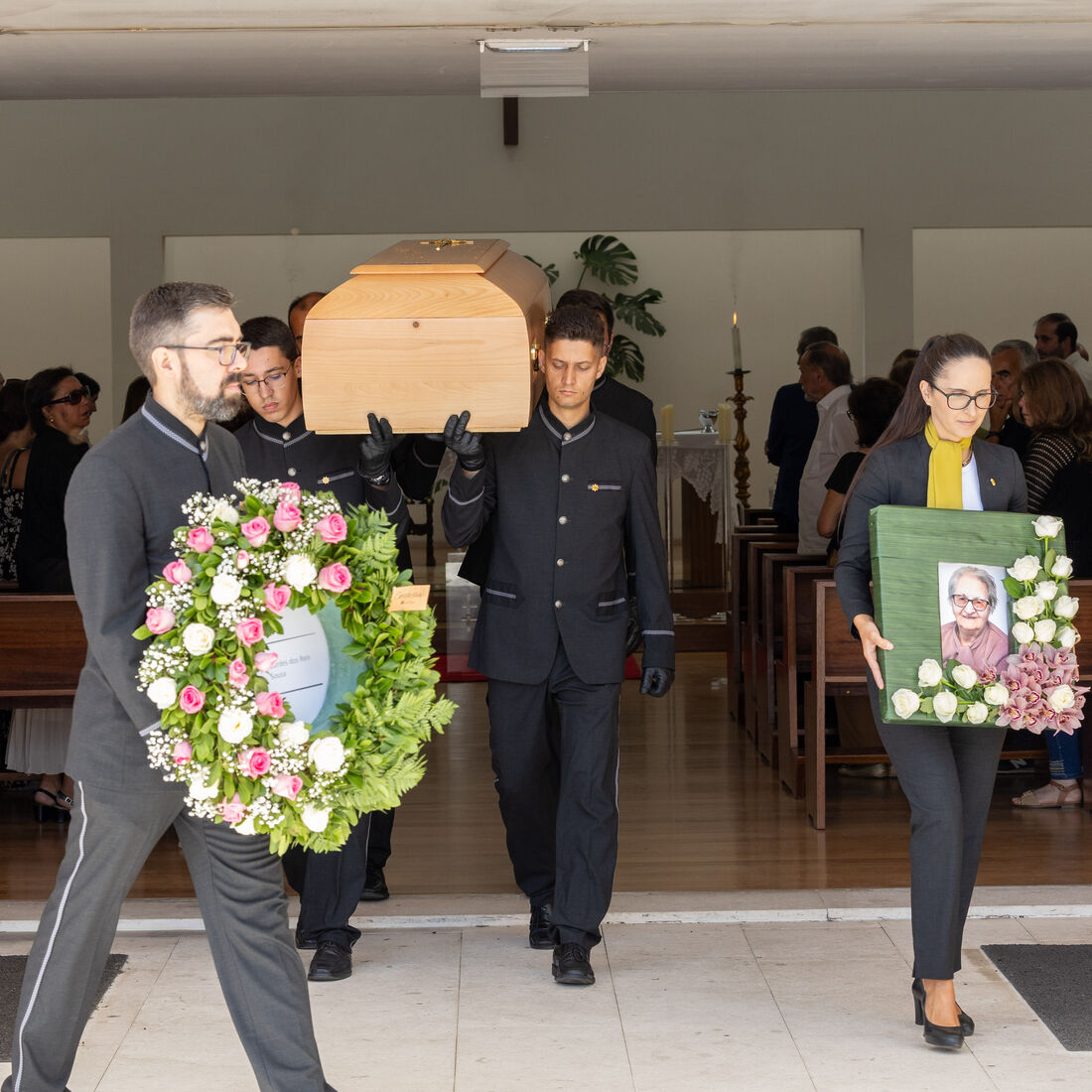 Funeral mãe de Manuel Luís Goucha