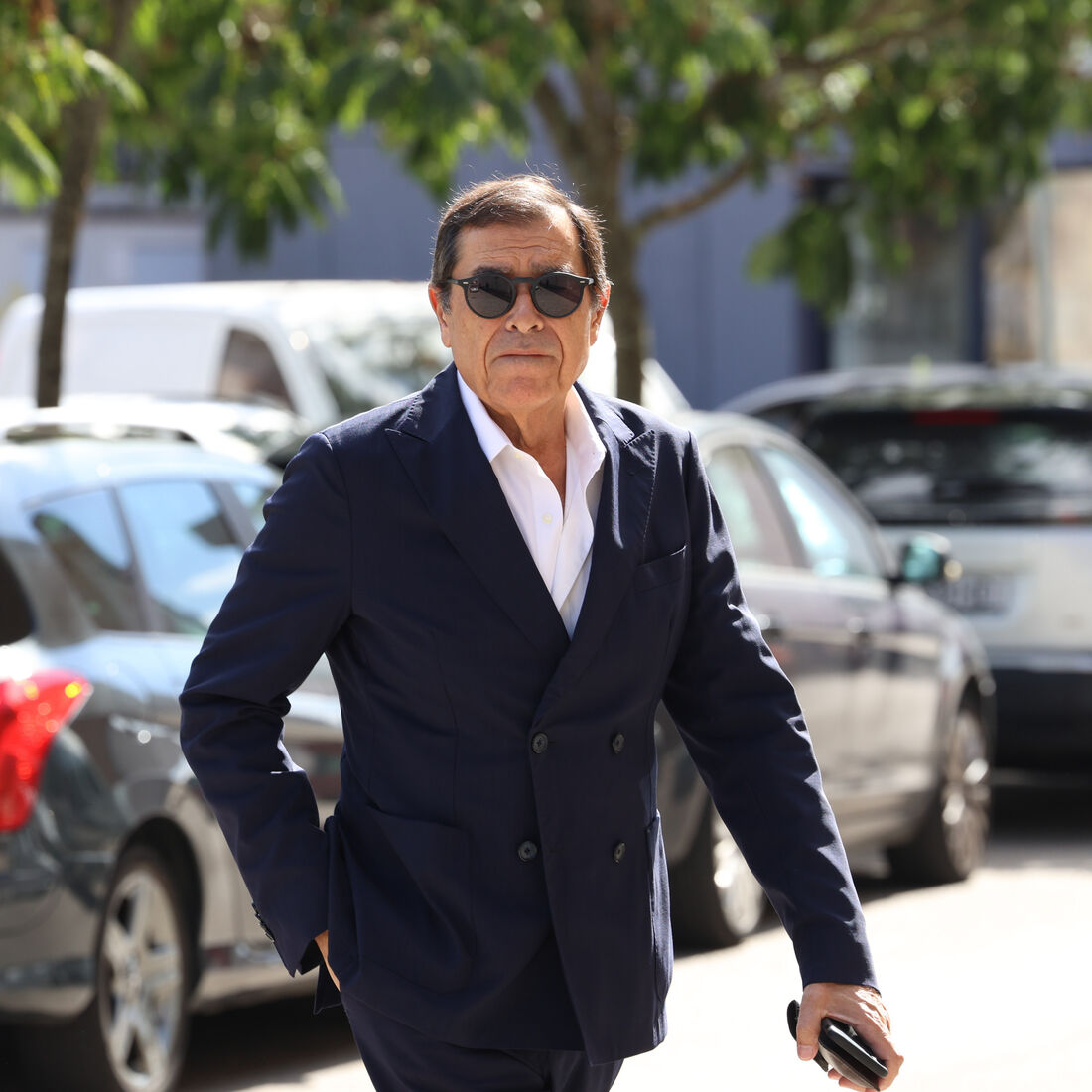 Funeral mãe de Manuel Luís Goucha, José Eduardo Moniz