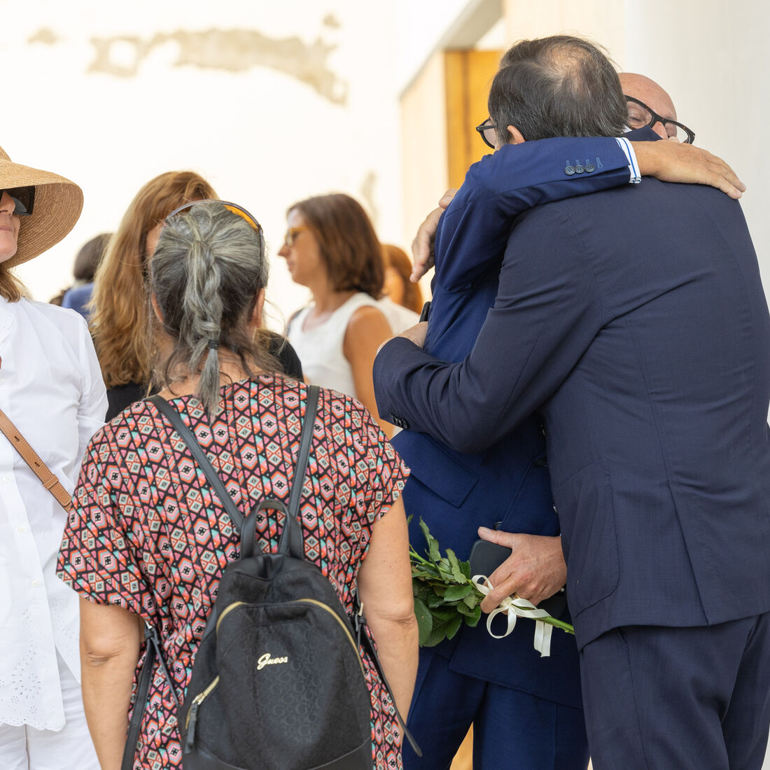 Funeral mãe de Manuel Luís Goucha, Júlia Pinheiro