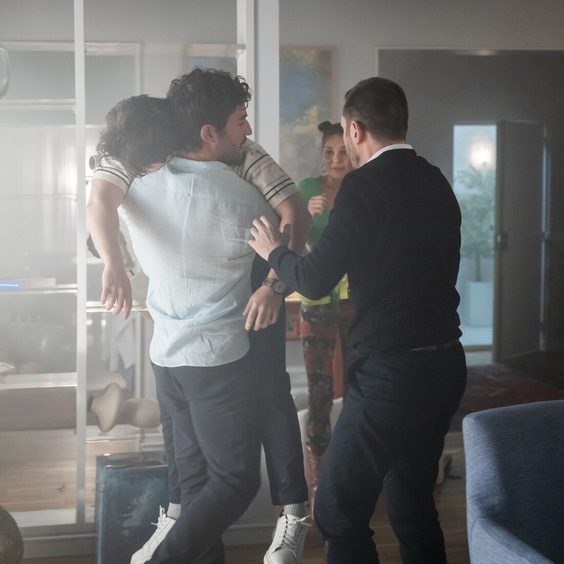 'Cacau': Lucas Dutra, José Condessa, Sérgio Praia