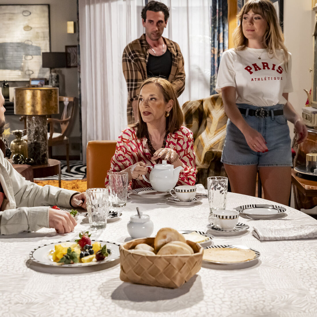 'Senhora do Mar': Ana Marta Ferreira, Rodrigo Trindade, Manuela Couto, Tomás Alves