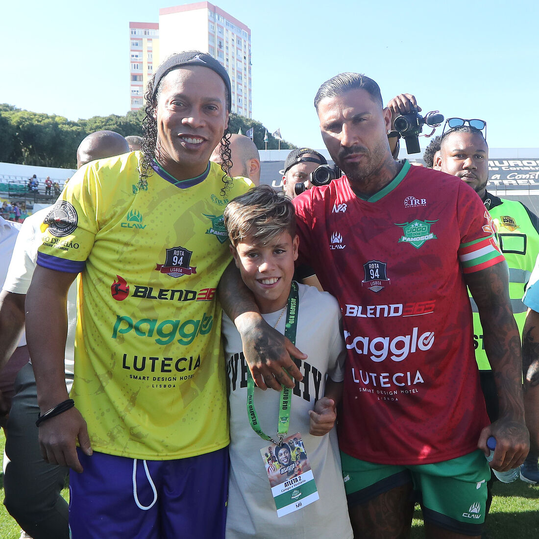 Ronaldinho, Ricardo Quaresma, Jogo dos Famosos