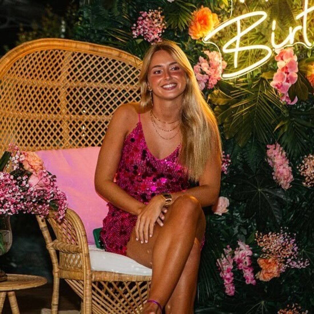 Francisca, filha Madalena Abecasis, festa