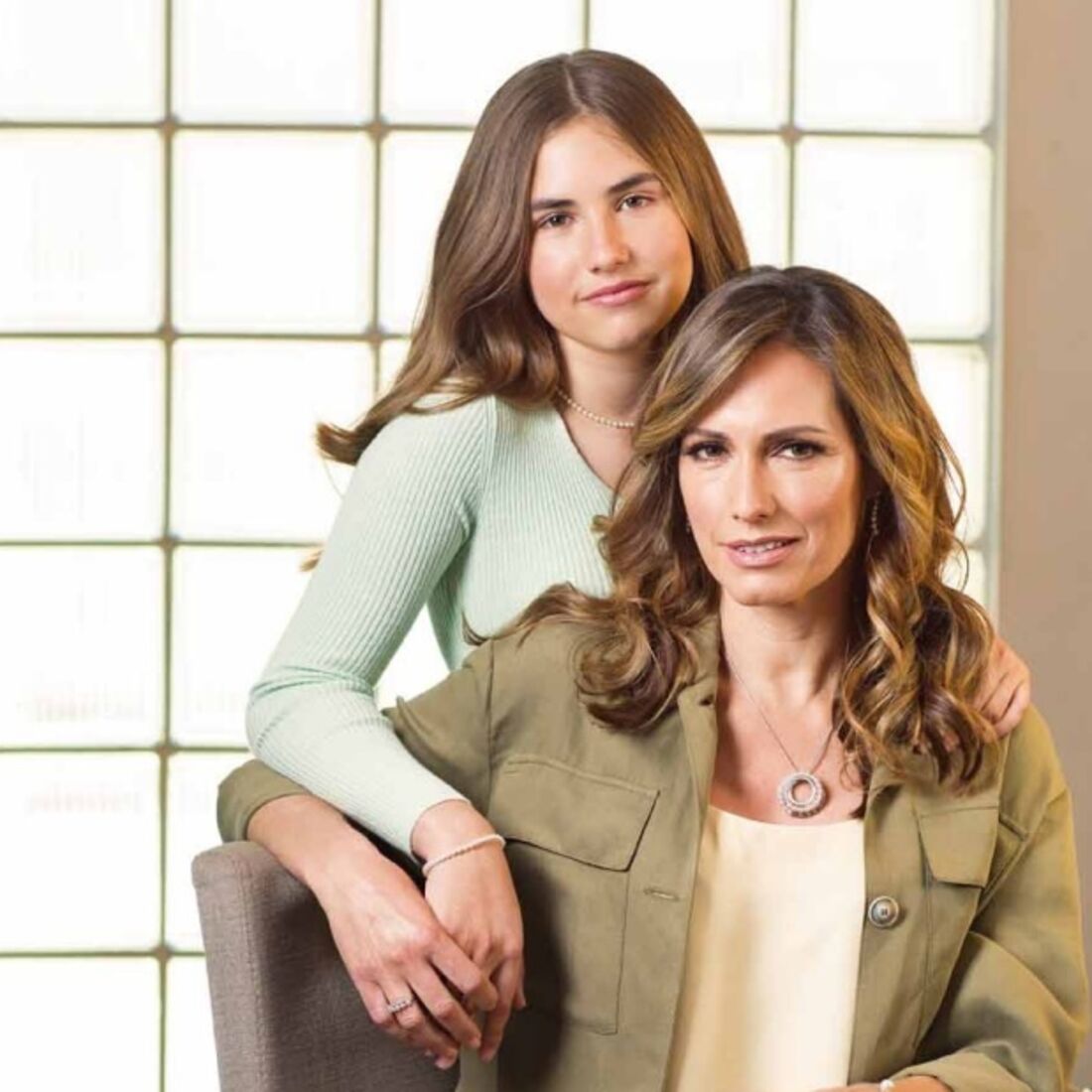 Fernanda Serrano, filha