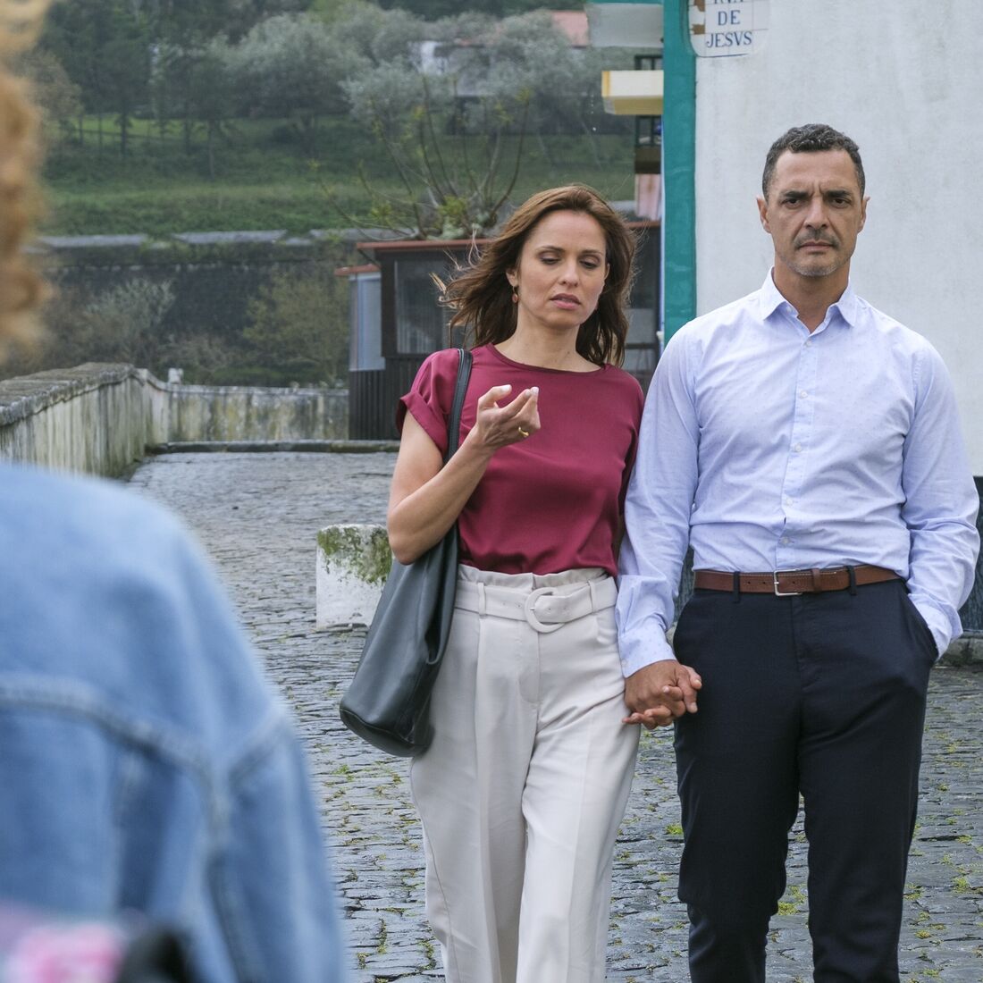 'Senhora do Mar': Pedro Hossi, Vera Kolodzig, Anabela Moreira, Francisca Salgado