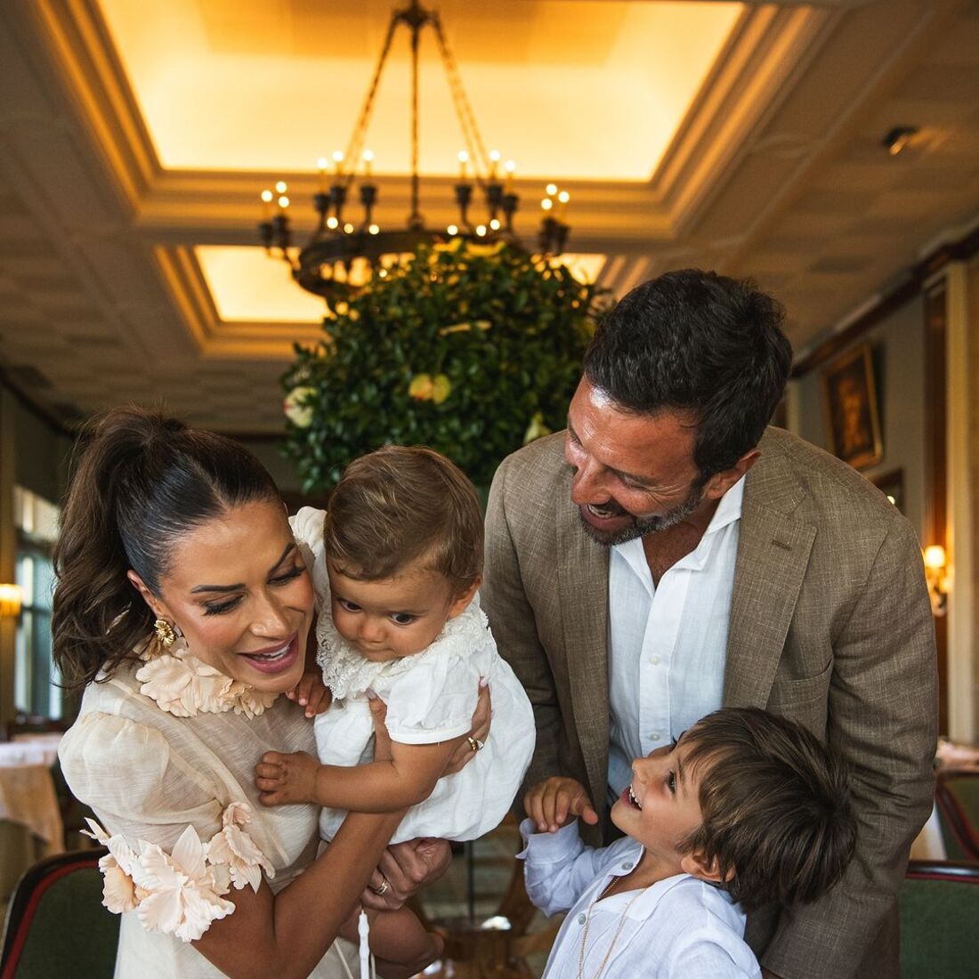 batismo, filho Dânia Neto