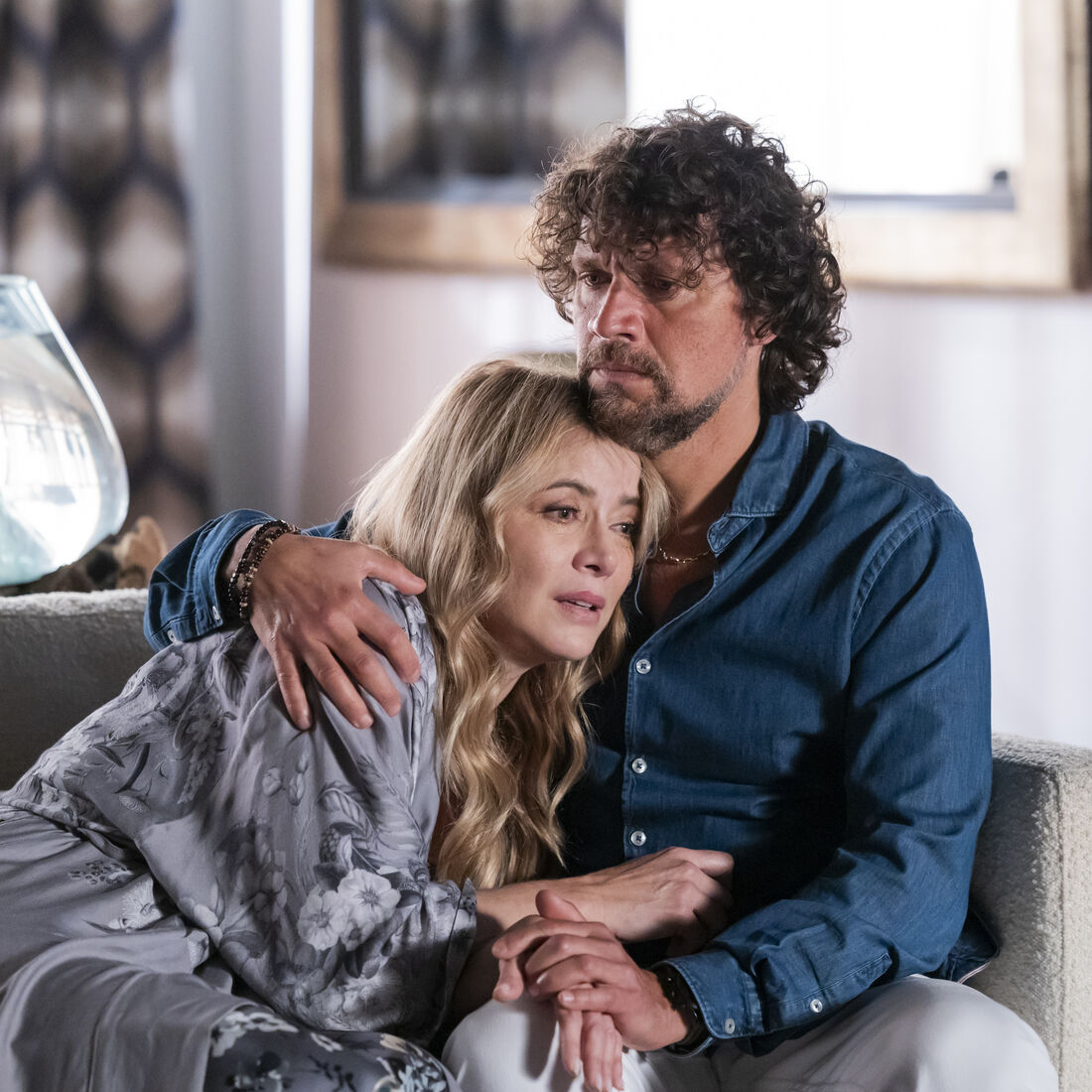 'Cacau': Christine Fernandes, Vítor Hugo