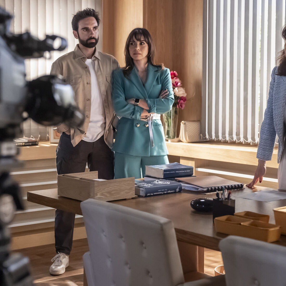 'Cacau': Carolina Amaral, Teresa Tavares, Salvador Nery