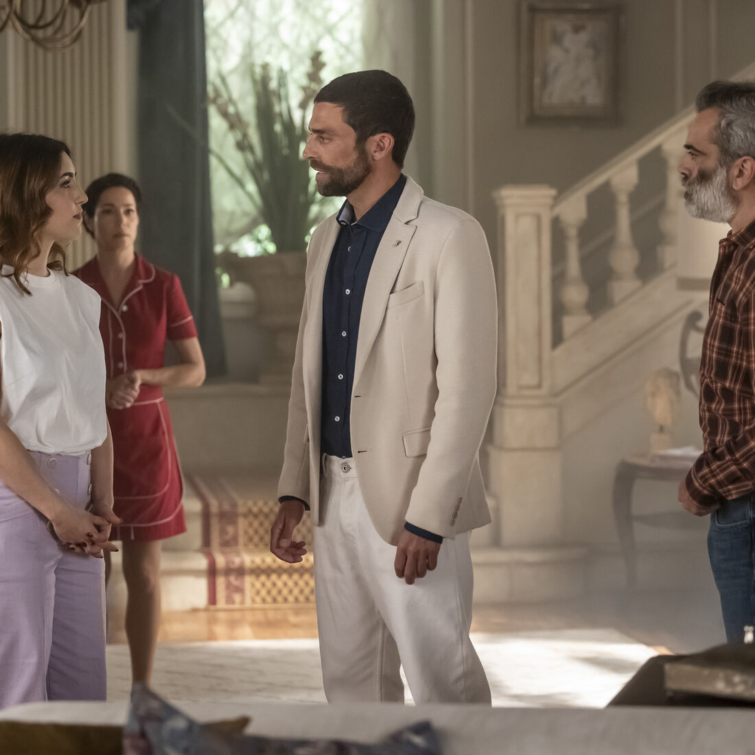 'Cacau': Paulo Calatré, Diogo Amaral, Carolina Amaral, Paula Neves