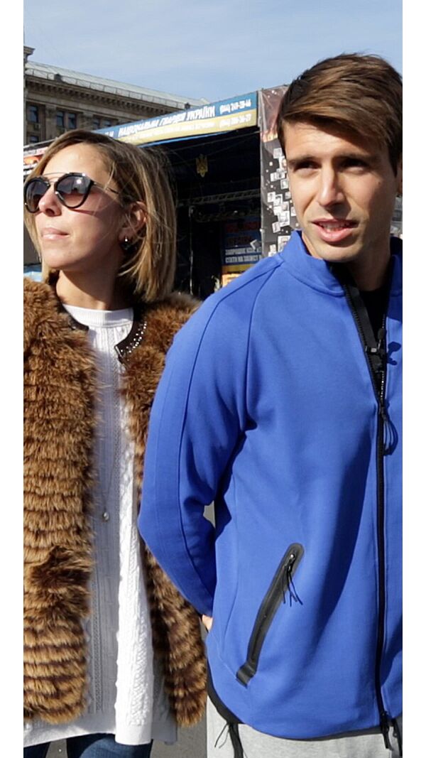 Miguel Veloso, Paola Preziosi, Kiev