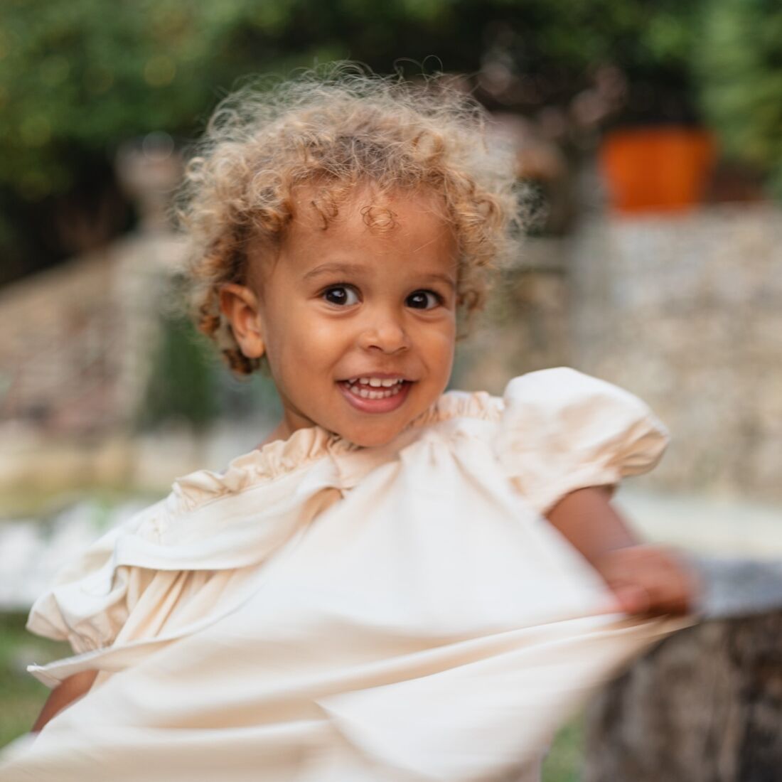 Maria Sampaio, batizado filha