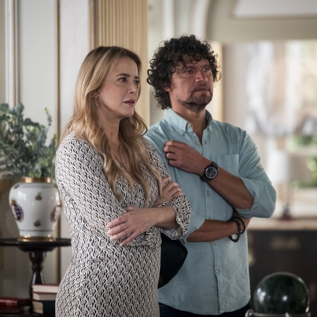 'Cacau': Christine Fernandes, Vítor Hugo