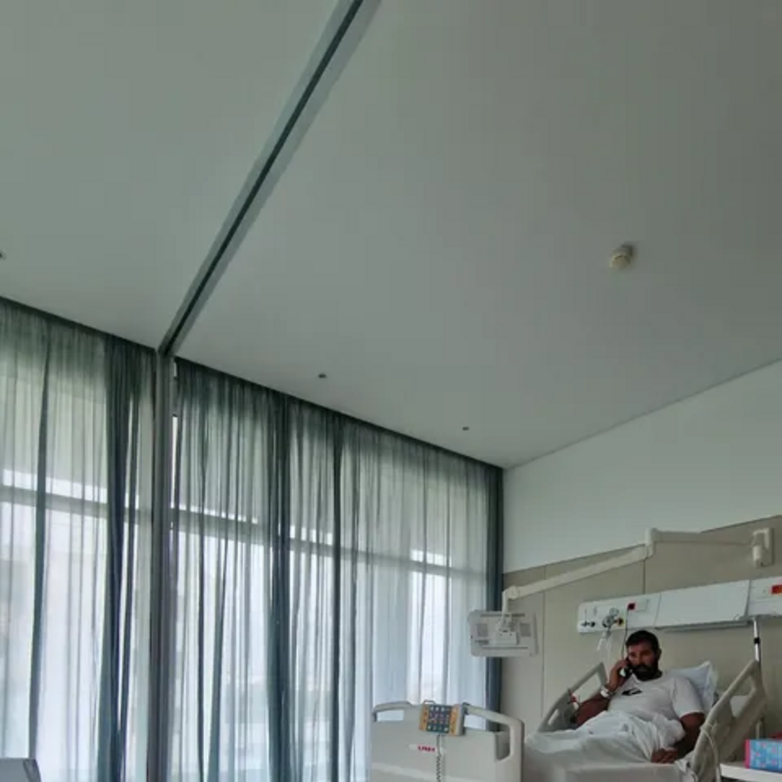 Carolina Patrocínio, Gonçalo Uva, internado