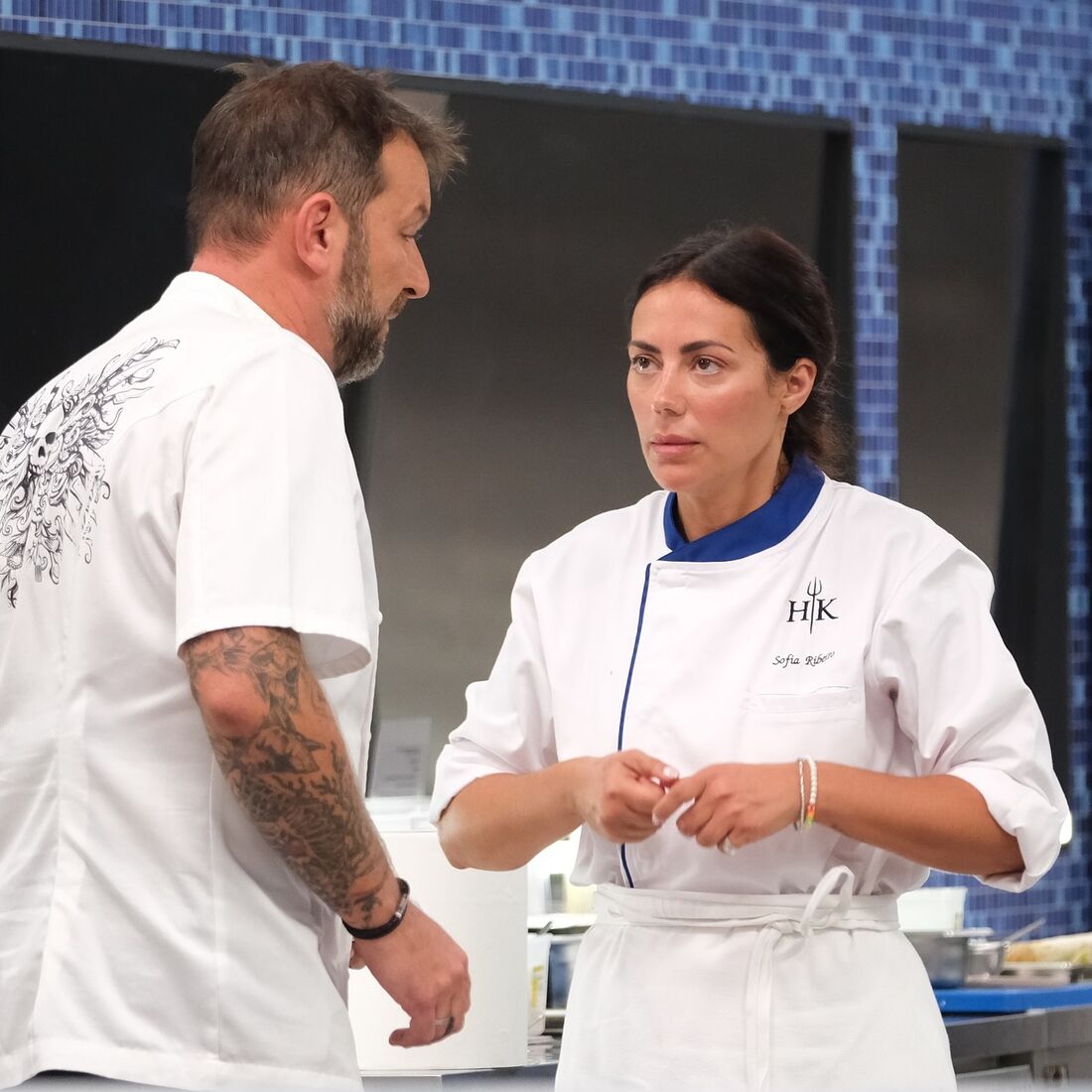 Sofia Ribeiro, Ljubomir Stanisic Hell's Kitchen
