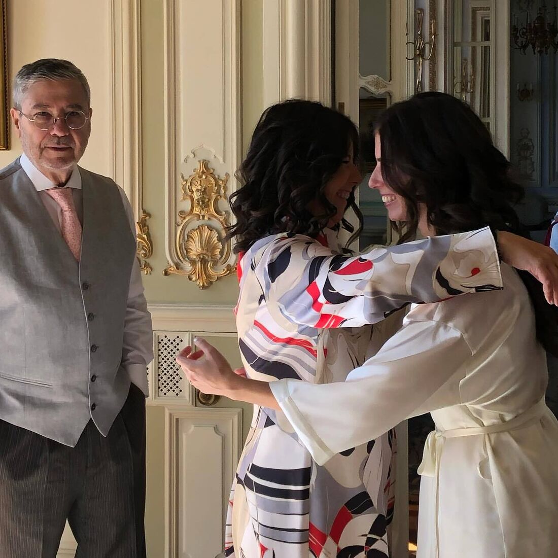 Casamento Carolina, filha Júlia Pinheiro