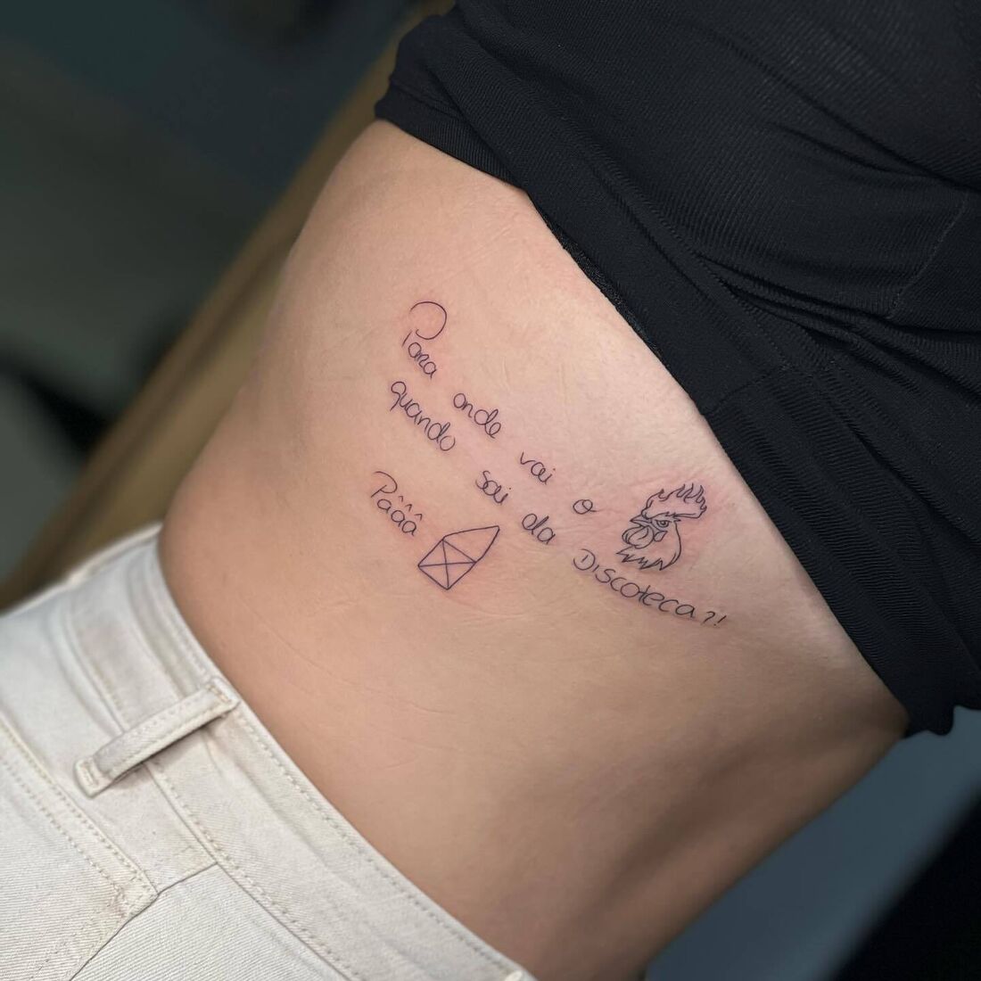 Fanny, irmã, tatuagens