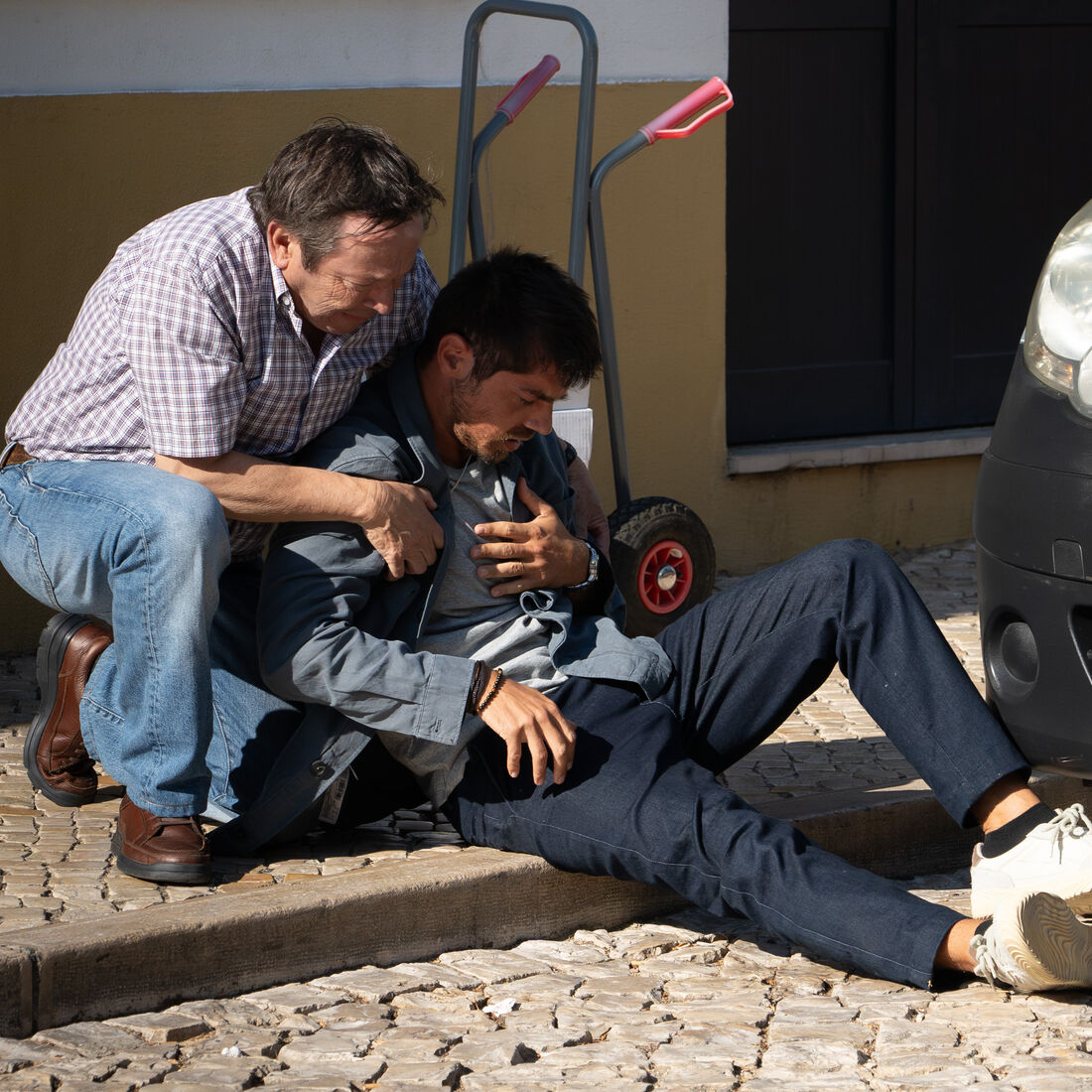 'A Promessa': Lourenço Ortigão, Adriano Luz