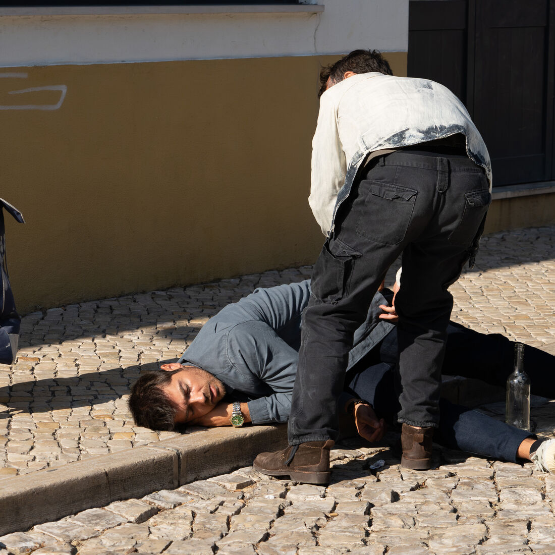 'A Promessa': Lourenço Ortigão, mendigo
