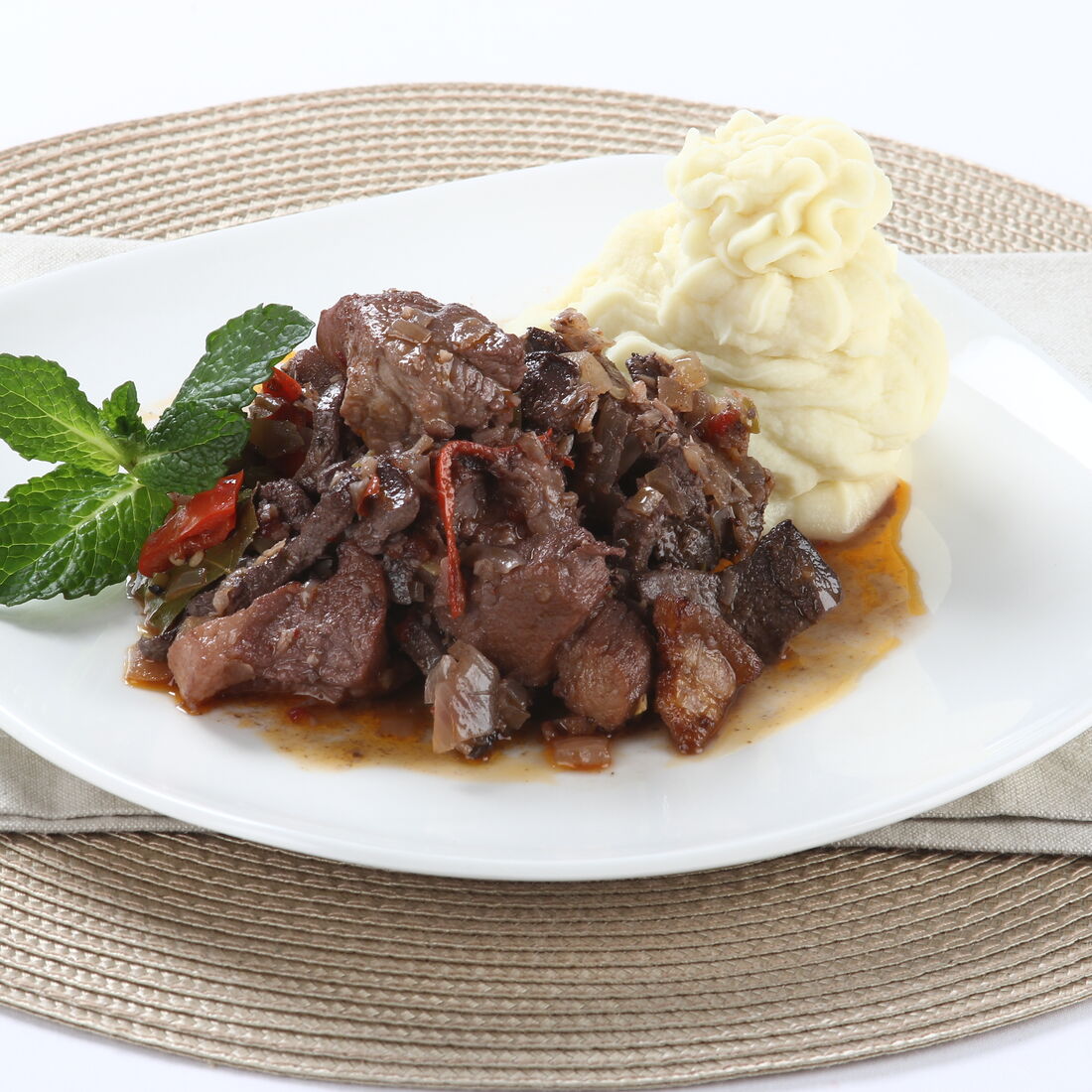 Carne de Porco com Vinho Tinto