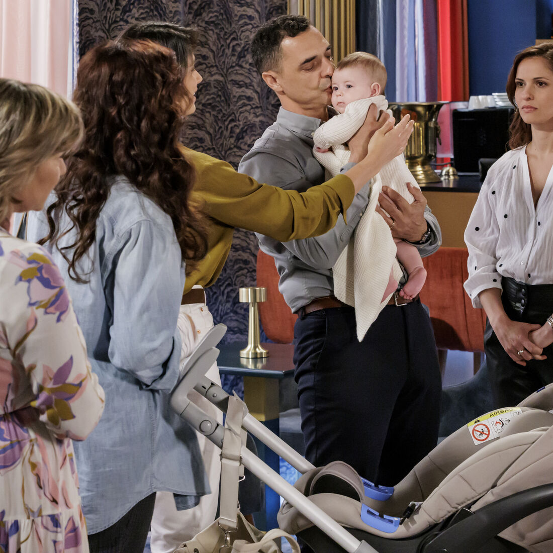 'Senhora do Mar': Marina Mota, Vera Kolodzig, Sofia Ribeiro, Pedro Hossi, Ana Varela