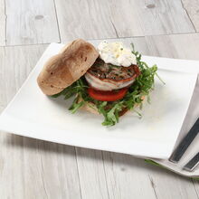 Hambúrguer com Bacon