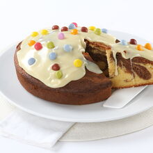 Bolo Mármore com Leite Condensado