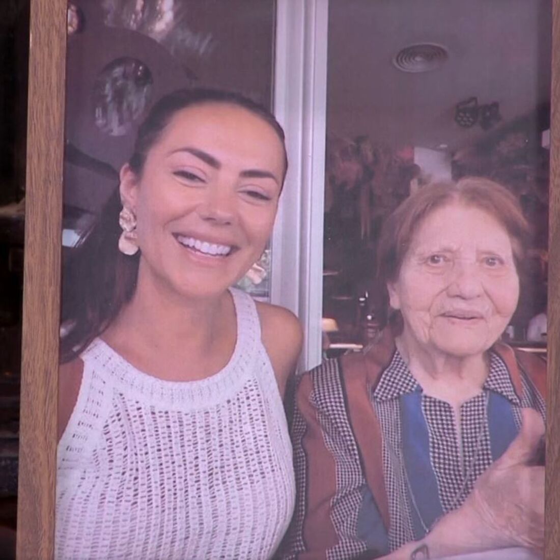 Sofia Ribeiro com a avó, Hell's Kitchen