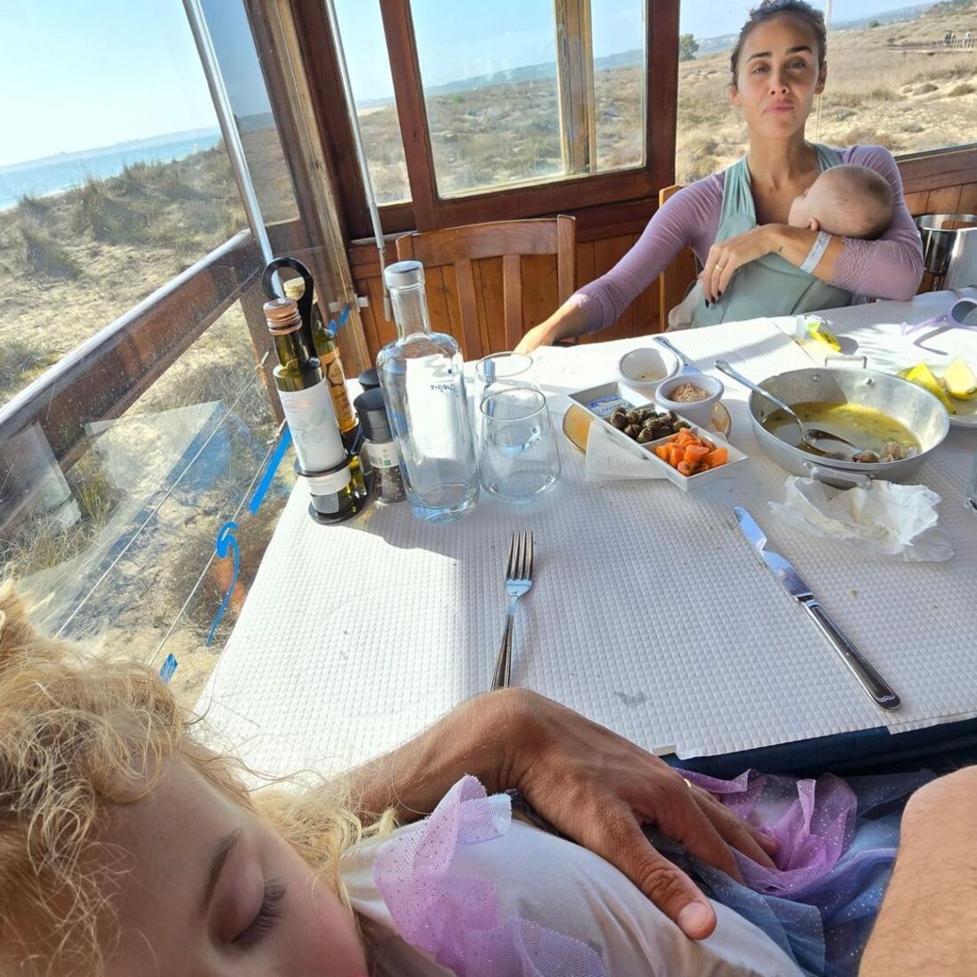 Rita Patrocínio, Tiago Teotónio Pereira, filhas