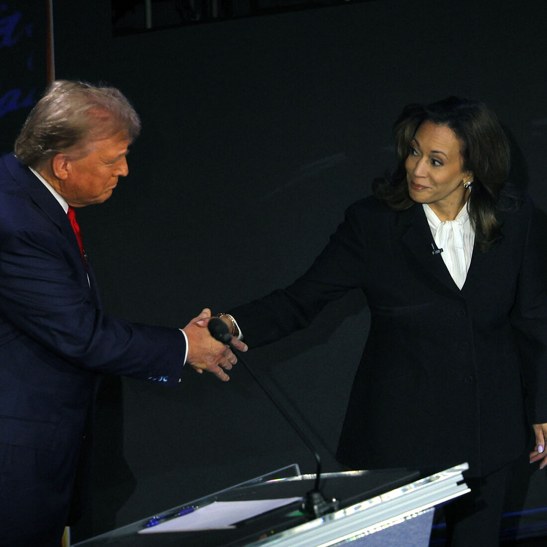 Donald Trump, Kamala Harris