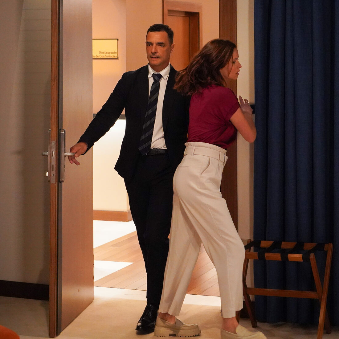 'Senhora do Mar': Vera Kolodzig, Pedro Hossi