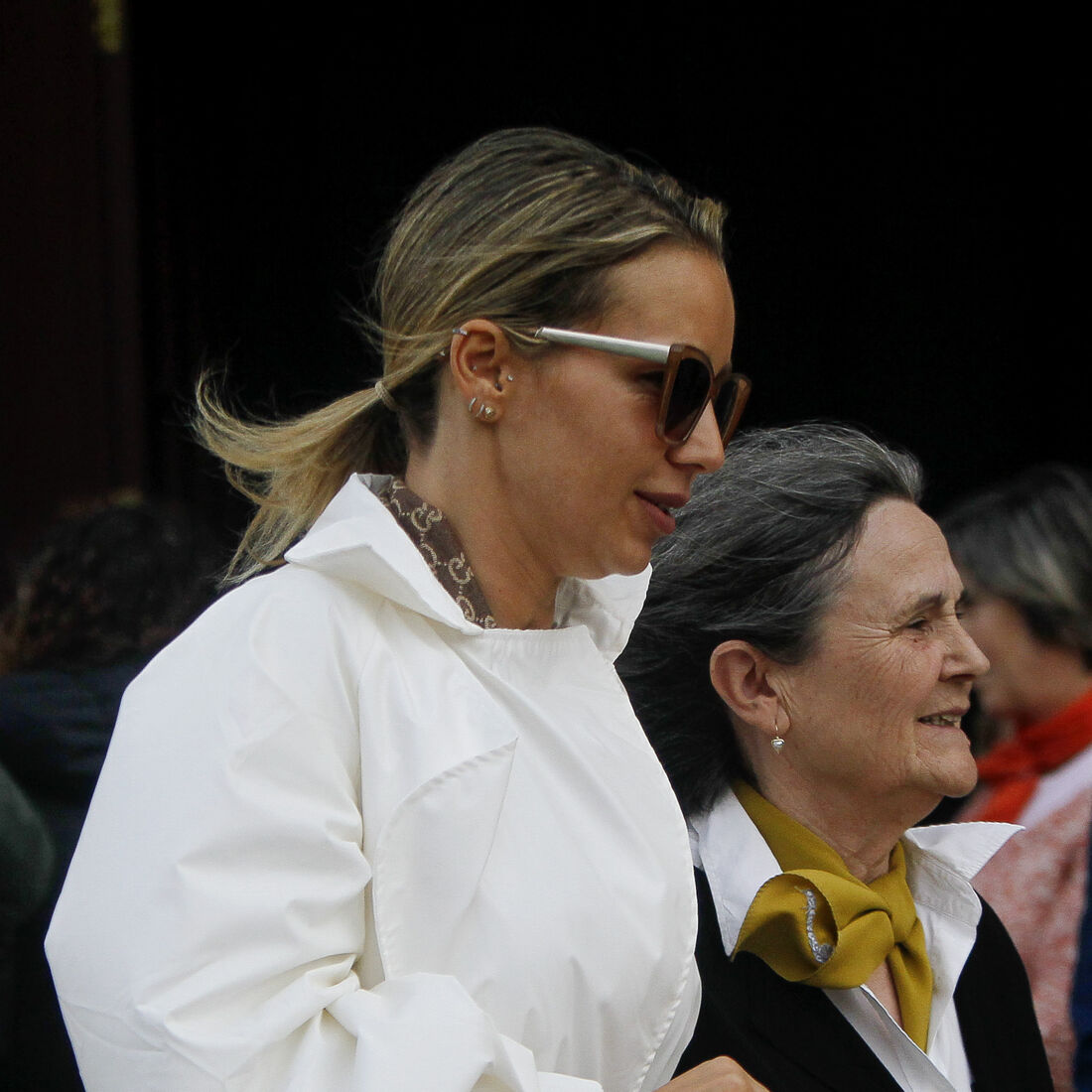 Luciana Abreu, funeral Marco Paulo
